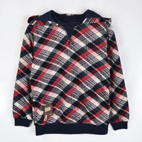 Melange Check Sweatshirt