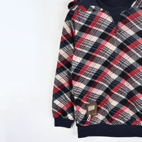Melange Check Sweatshirt