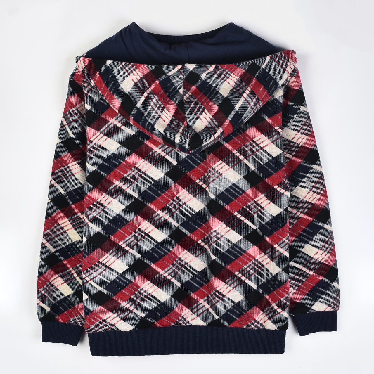 Melange Check Sweatshirt