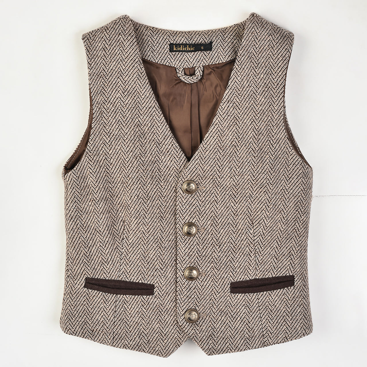 Kidichic Velour Vest