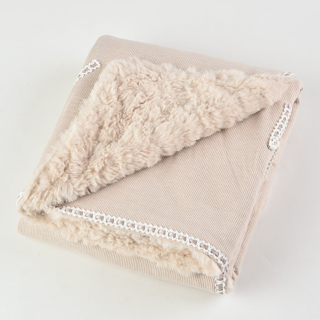 Melange Fur Blanket