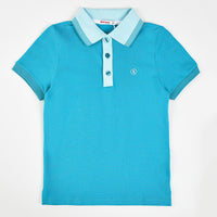 Boys S.S Collar Stripe Polo