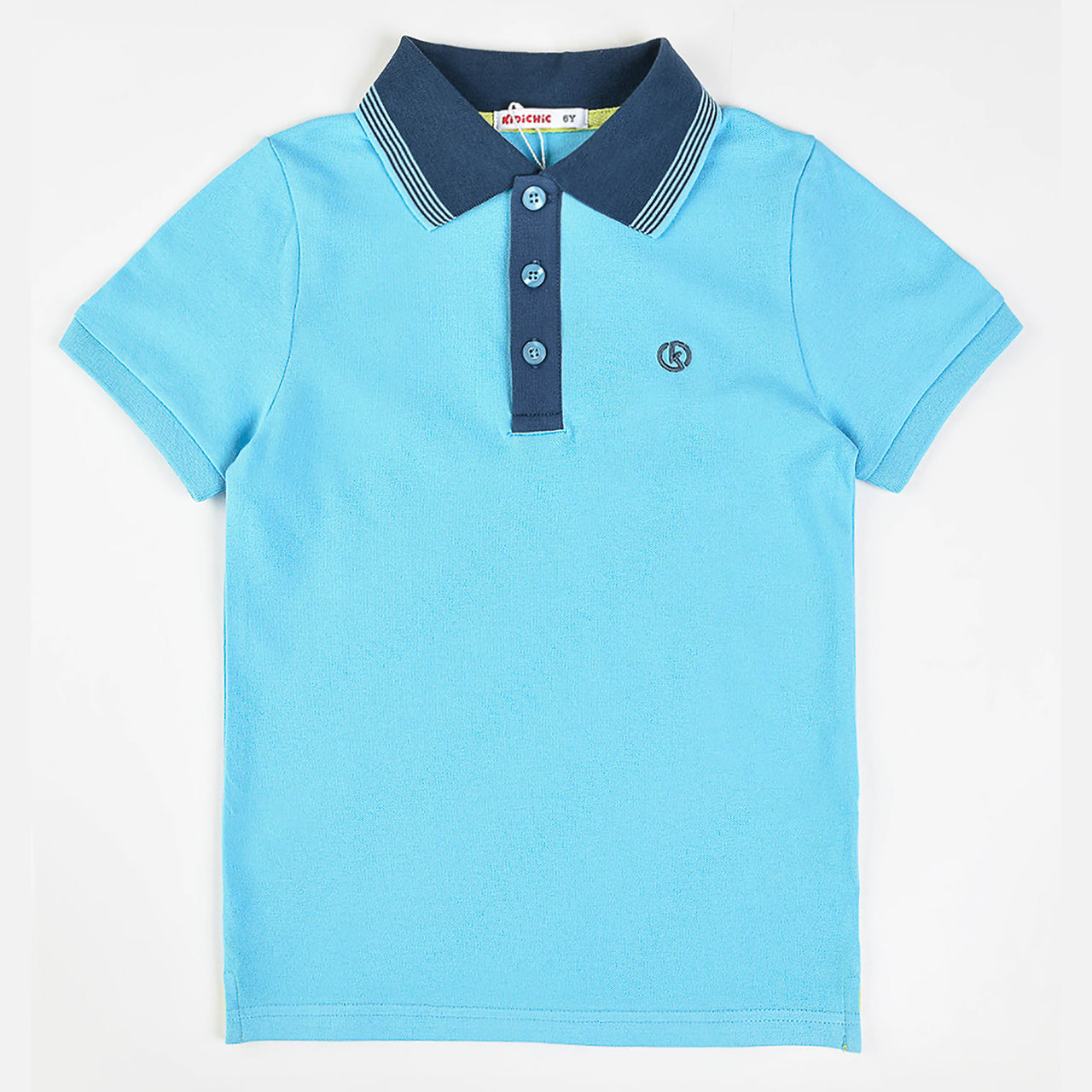 Boys S.S Collar Stripe Polo