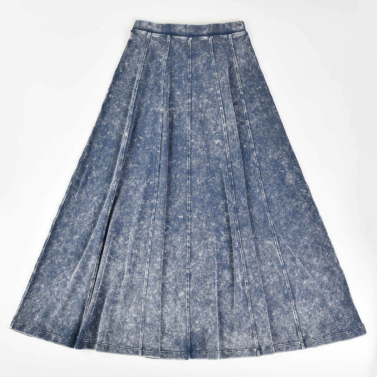 Jersey Wash Maxi Panel Skirt