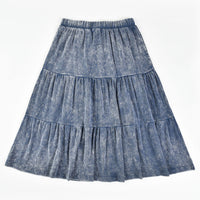 Jersey Tiered Skirt