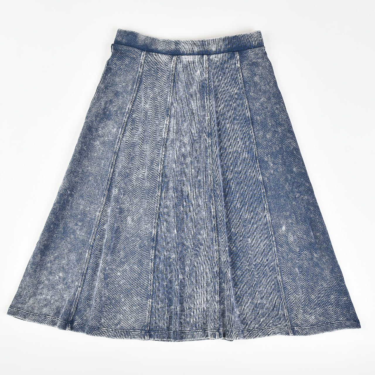 Jersey Wash Panel Skirt