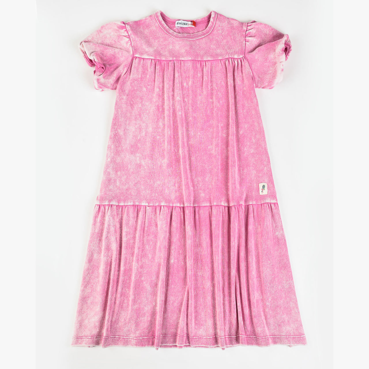 Jersey Wash Tiered Dress