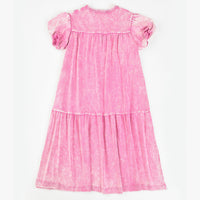 Jersey Wash Tiered Dress
