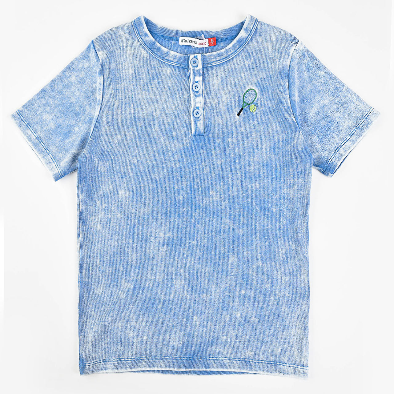 Jersey Wash Henley Tee