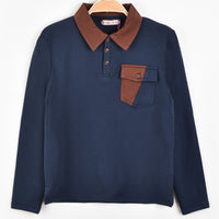 Diagonal Pocket Polo