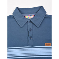 Printed Stripe Polo