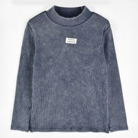 Hadas Rib Wash Mockneck
