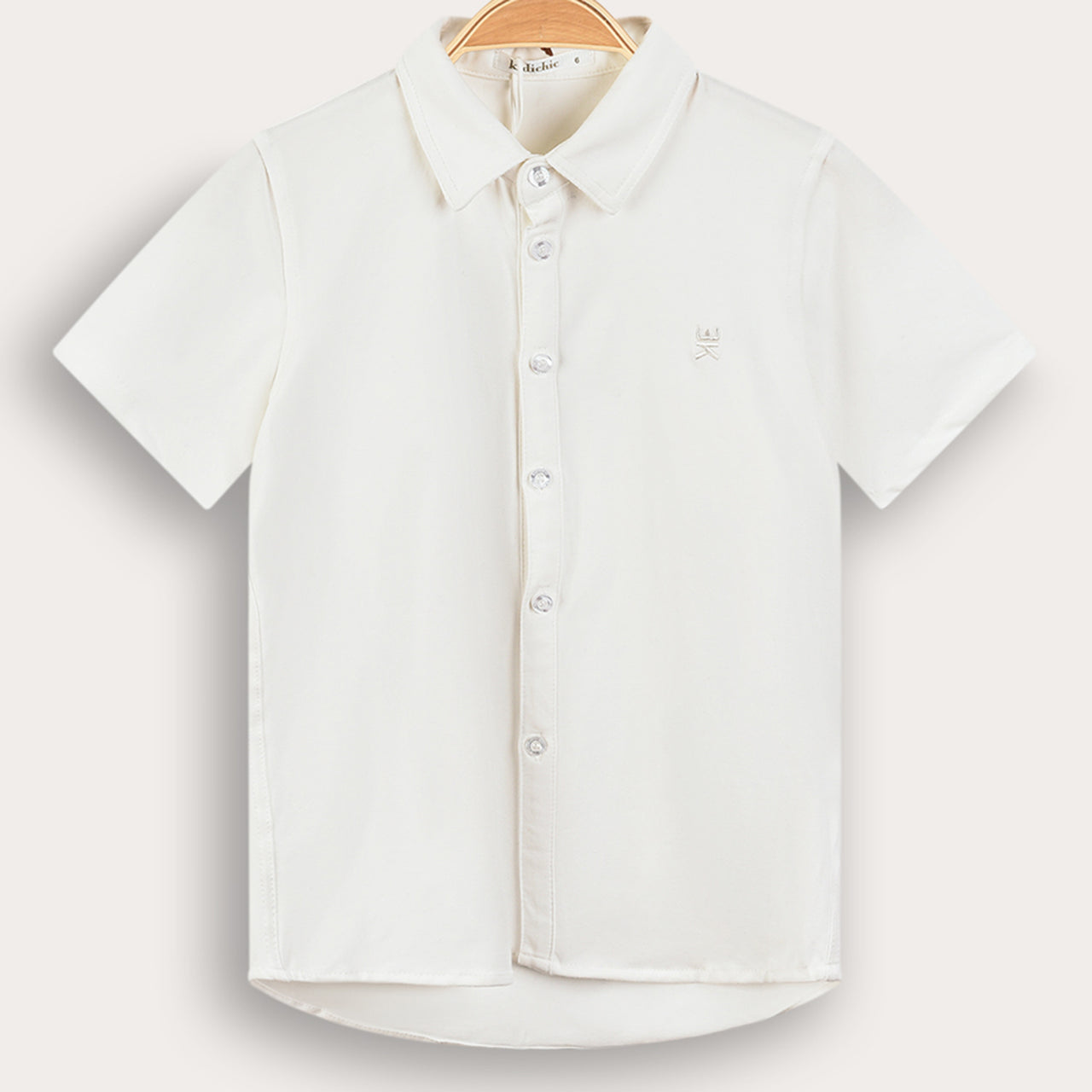 Modal Boys S.S Collar Shirt