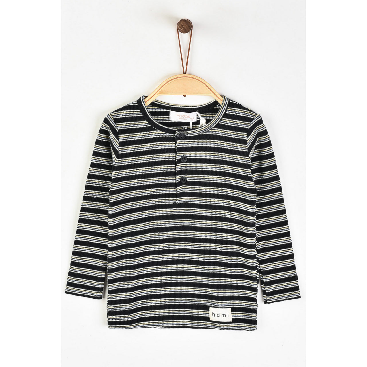 Hadas Striped Rib Baby Shirt