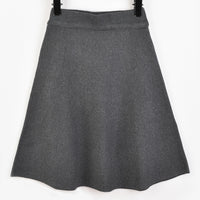 Melange Knit Bell Skirt