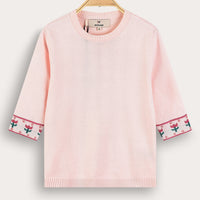 Melange Crochet Top