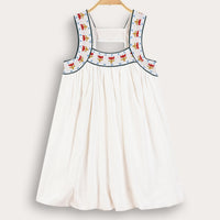 Melange Crochet Straps Jumper