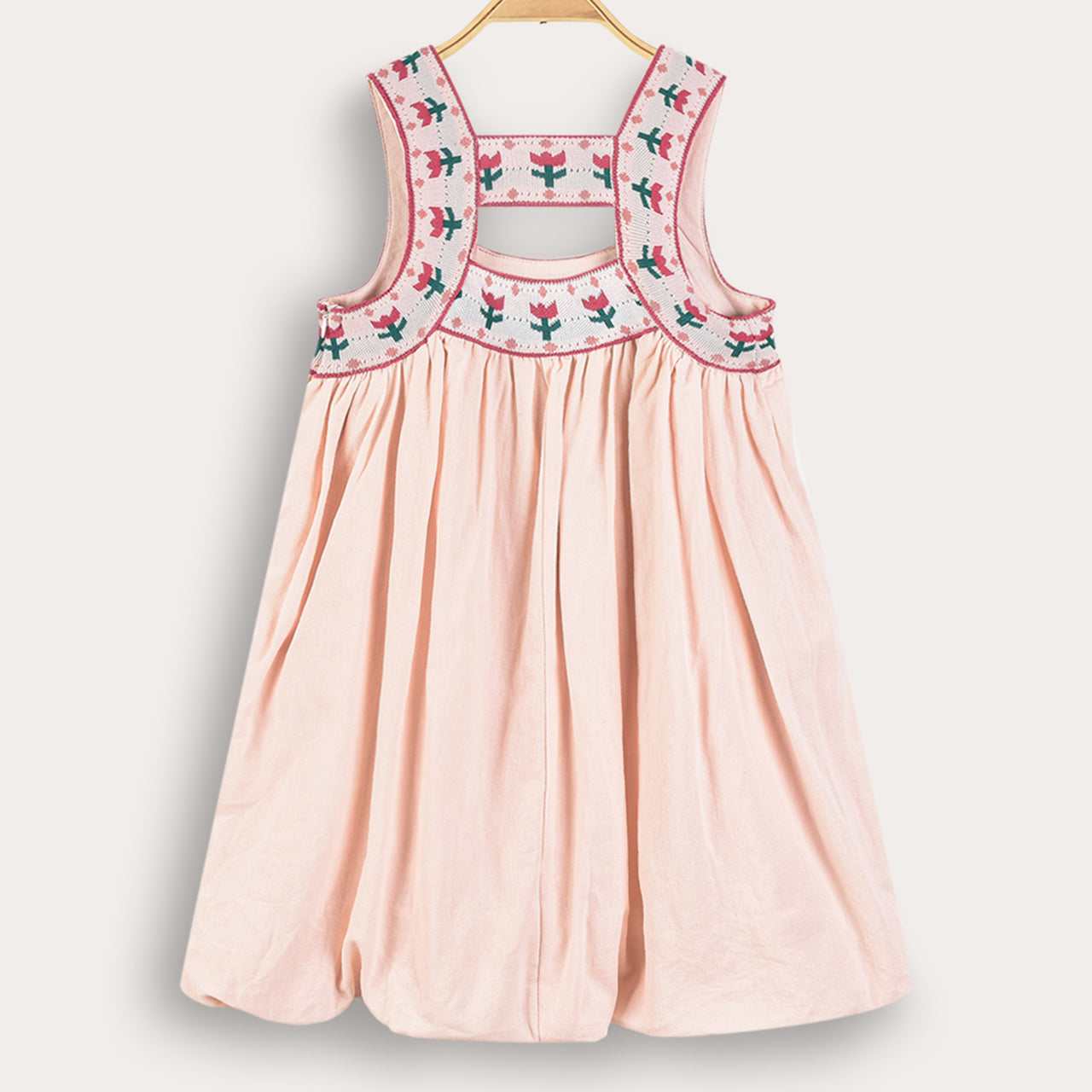 Melange Crochet Straps Jumper
