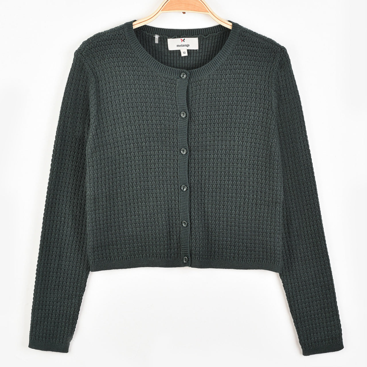 Melange Knit Cardigan
