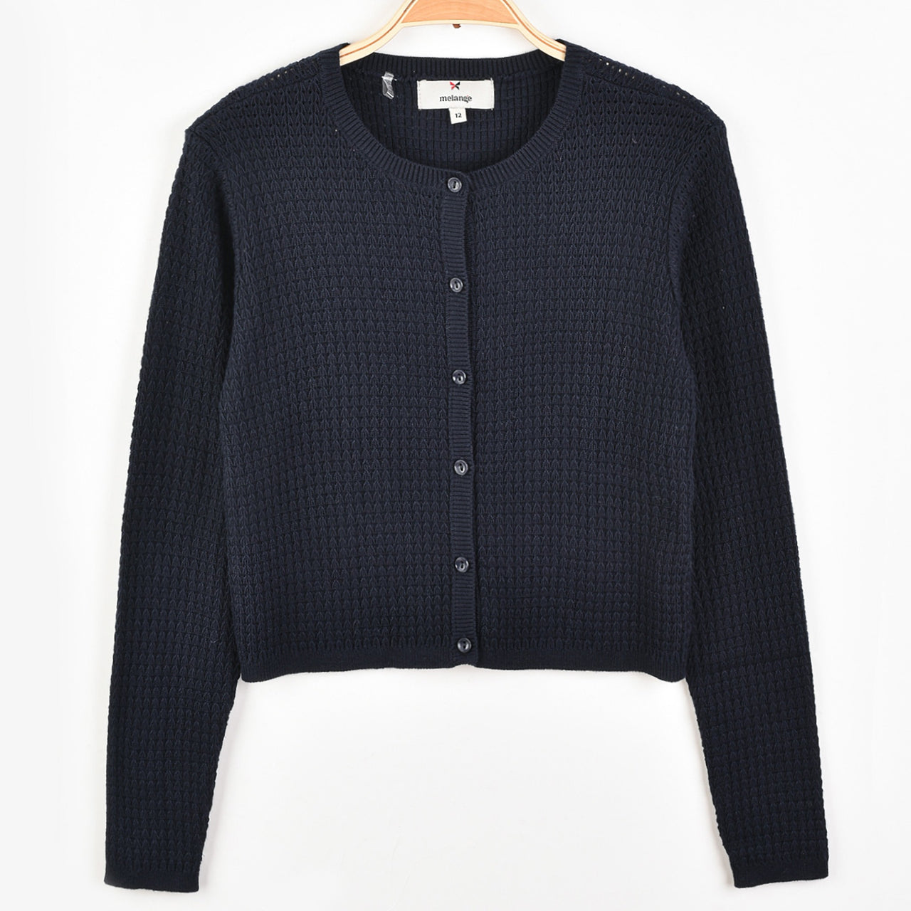 Melange Knit Cardigan