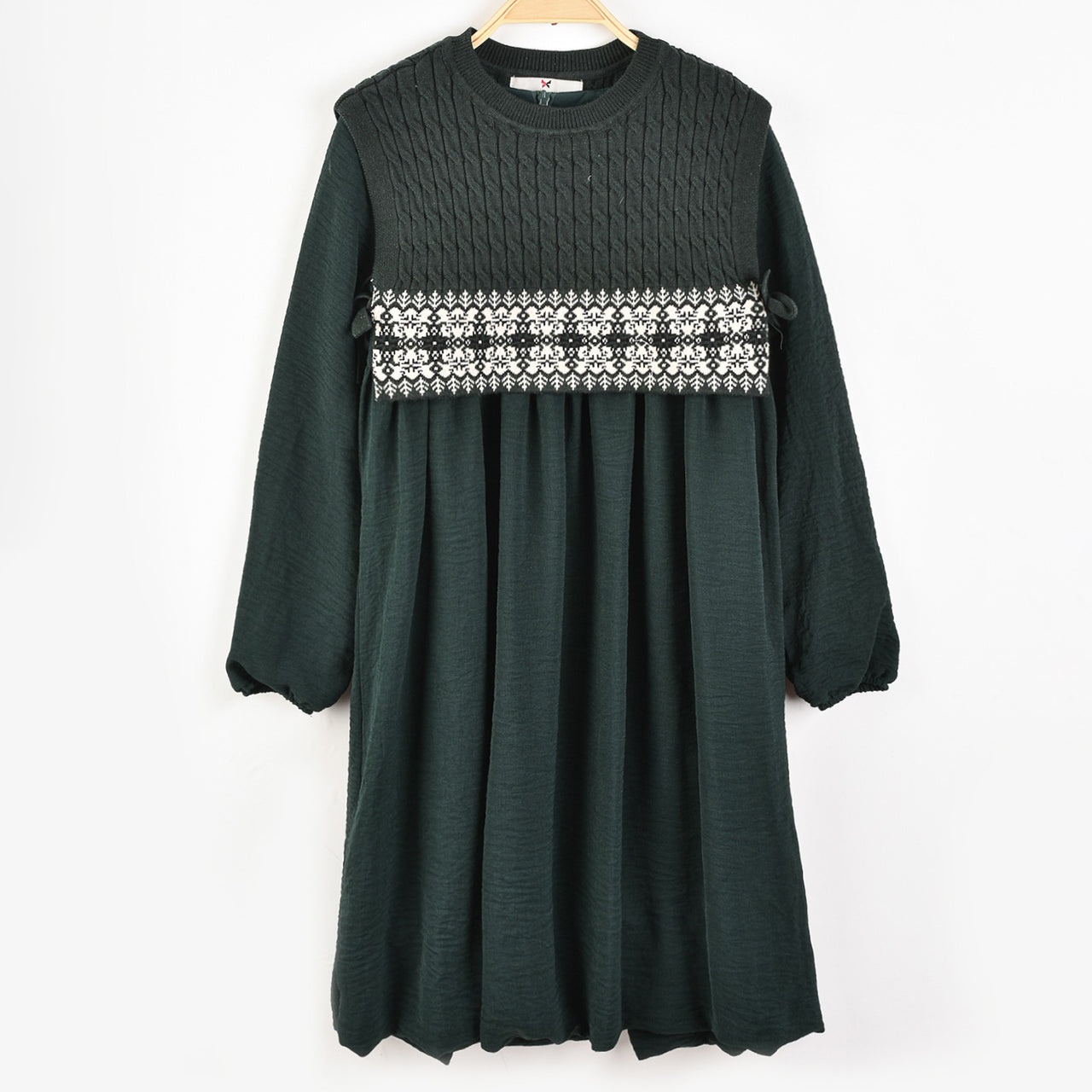 Melange Aspen Knit Vest Dress