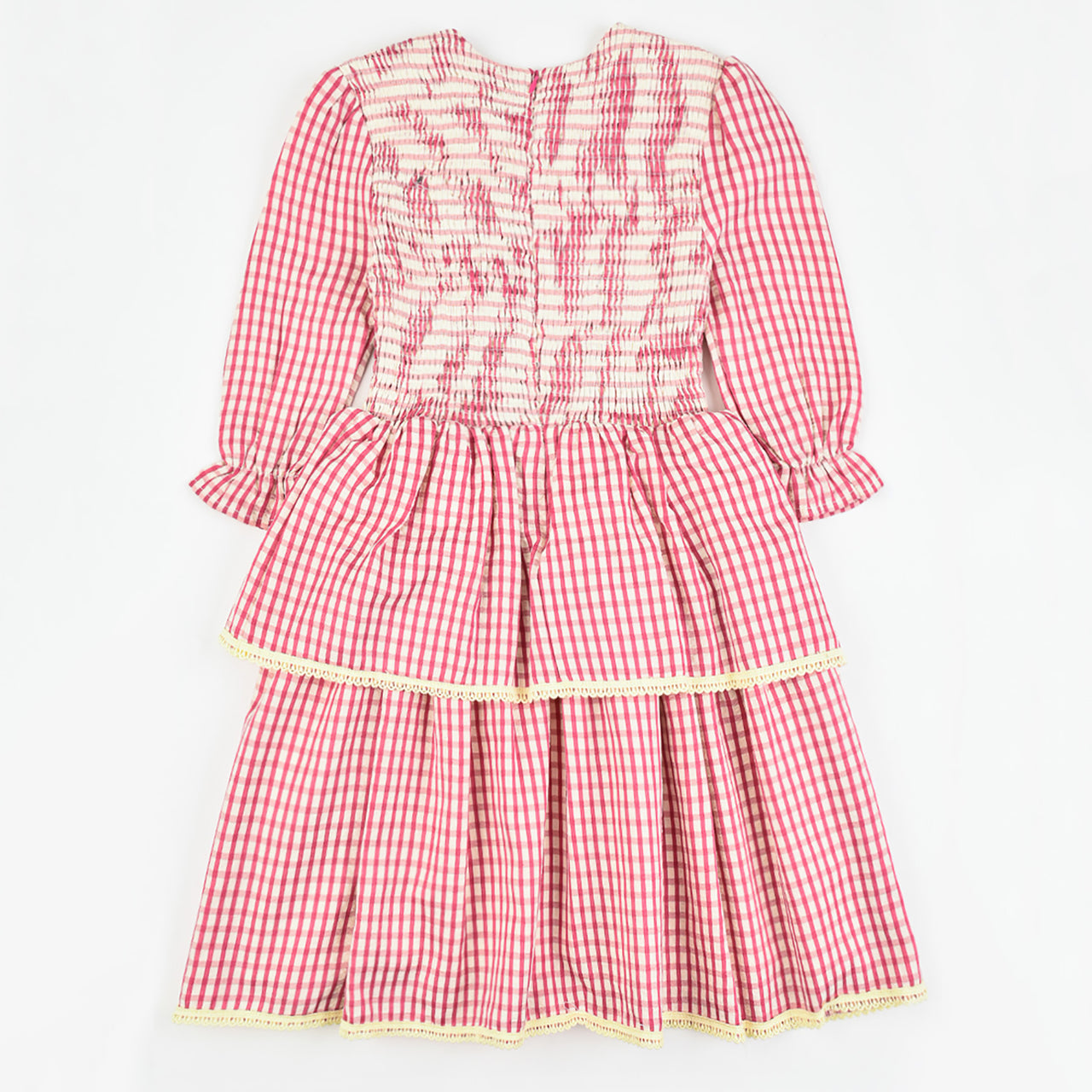 Smocked Layered Dress