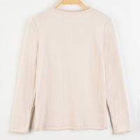 Hadas Embroidery Edge Shell