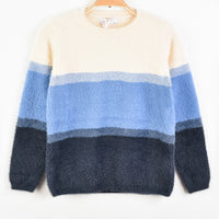 Hadas Angora Colorblock Sweater