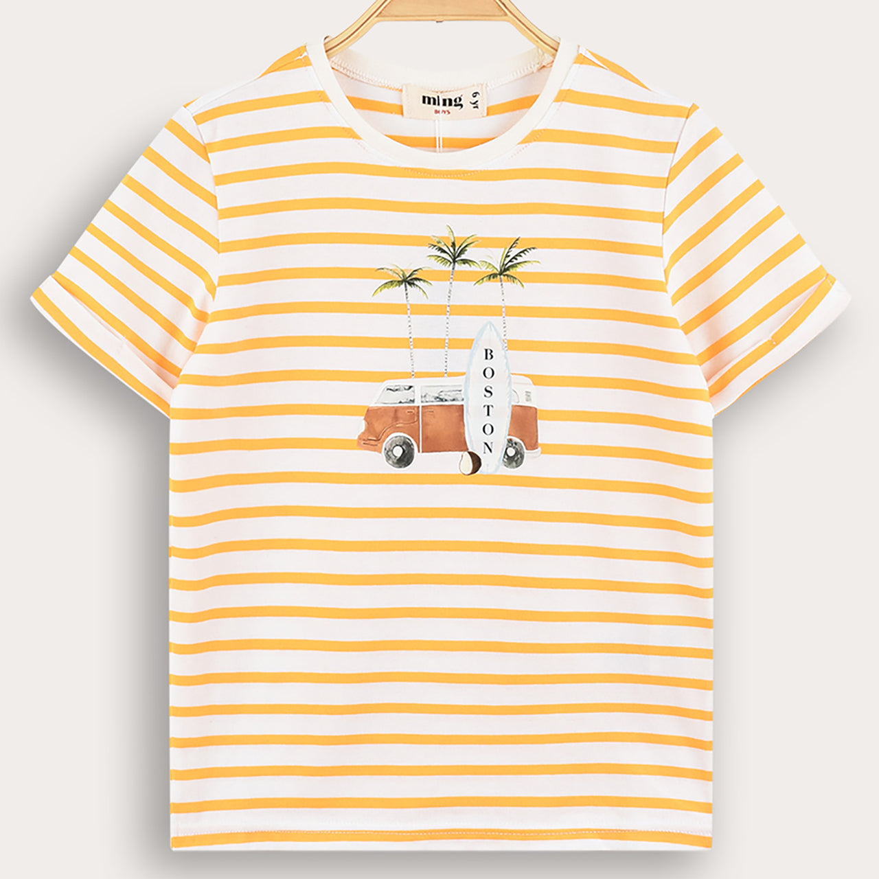 Melange Boston Striped Top