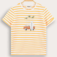 Melange Boston Striped Top