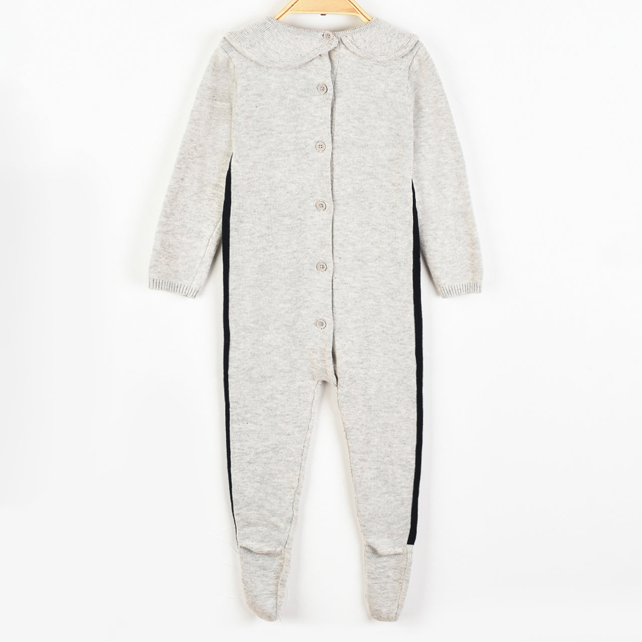 Hadas Baby Girls Rib Collar Stretchie