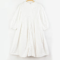 Bow Floral Pleat Dress