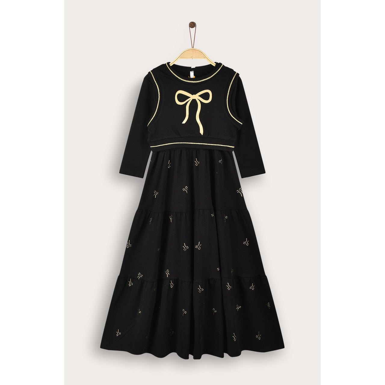 Bow Print Robe