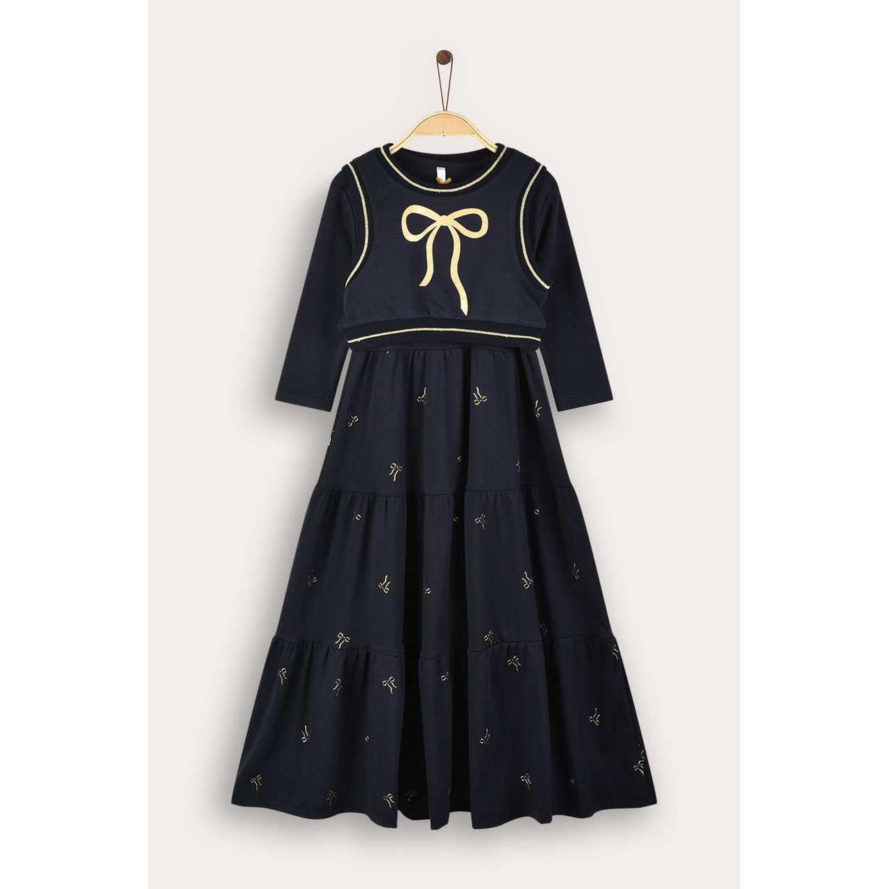 Bow Print Robe