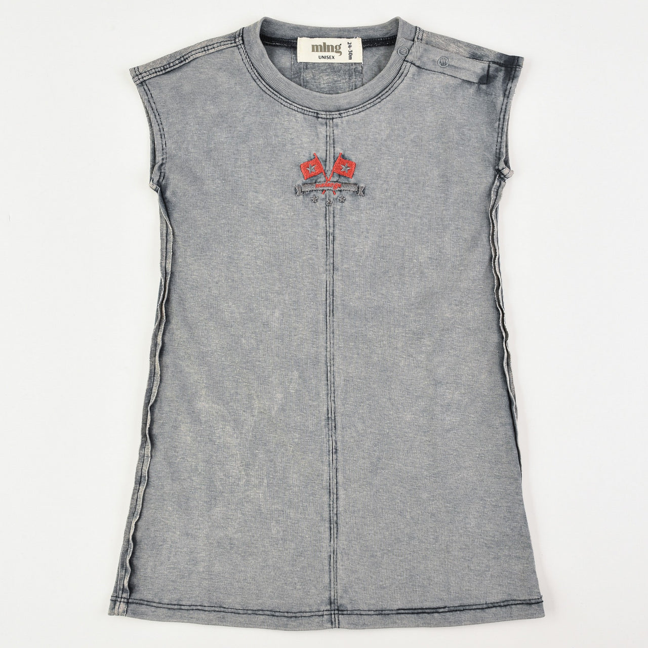 Melange Jeans Wash Overall/Dress