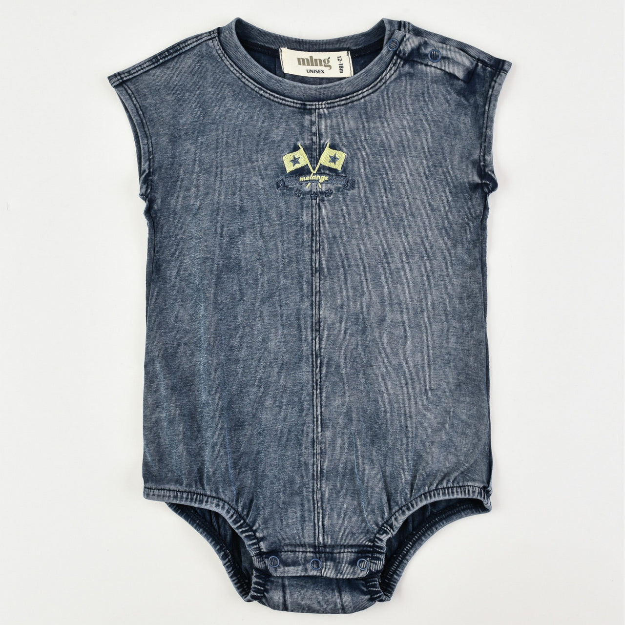 Melange Jeans Wash Overall/Dress