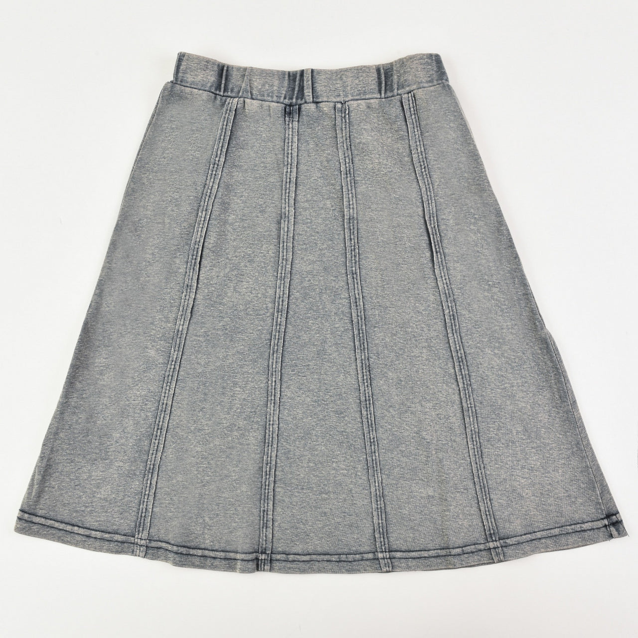Melange Jeans Wash Skirt
