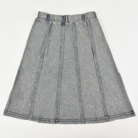 Melange Jeans Wash Skirt