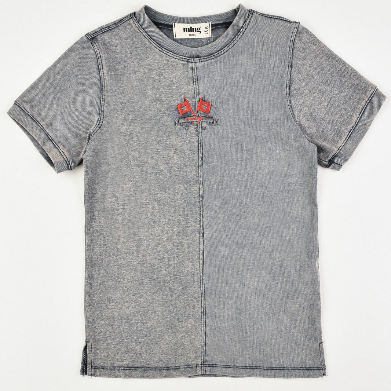 Melange Boys Jeans Wash Shirt