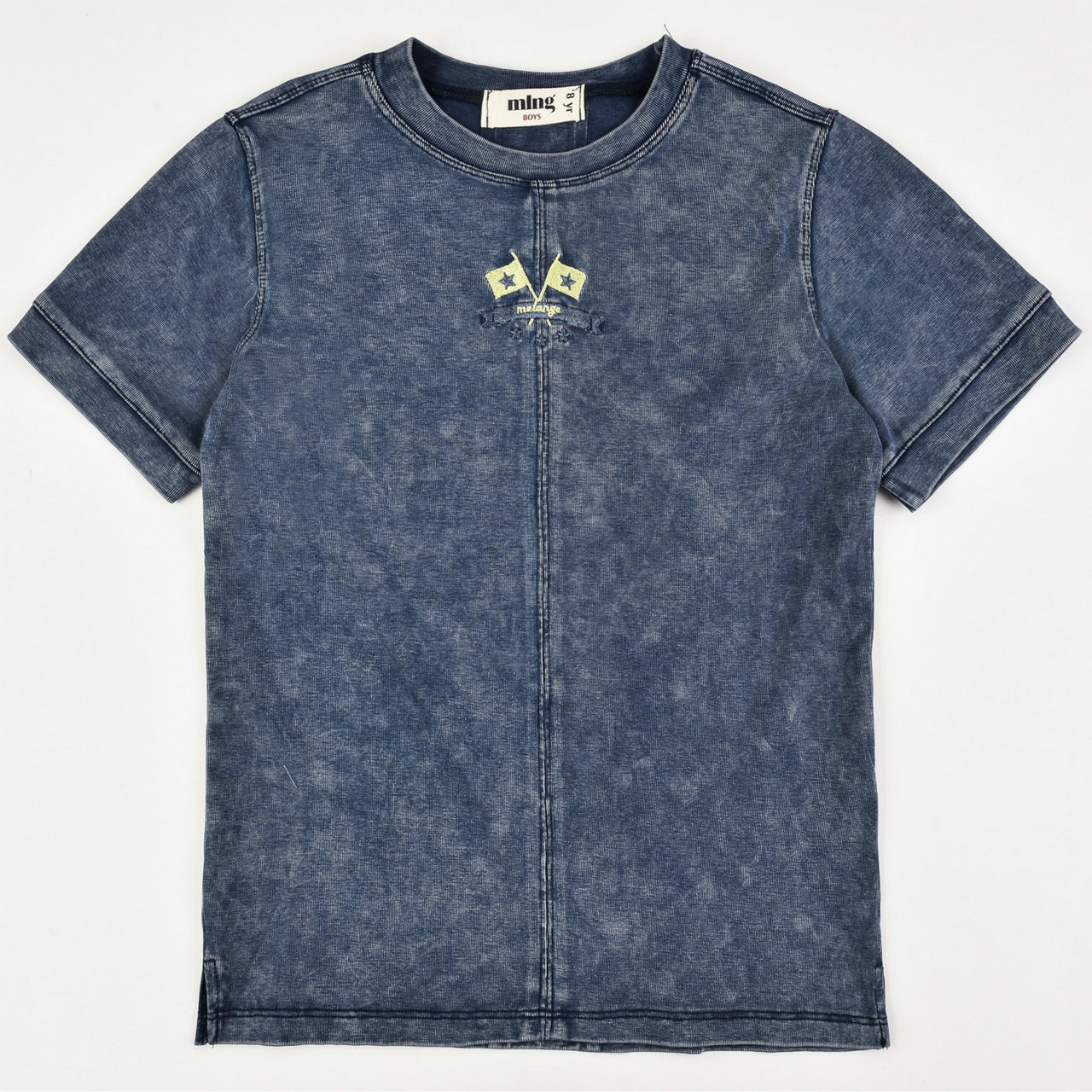 Melange Boys Jeans Wash Shirt
