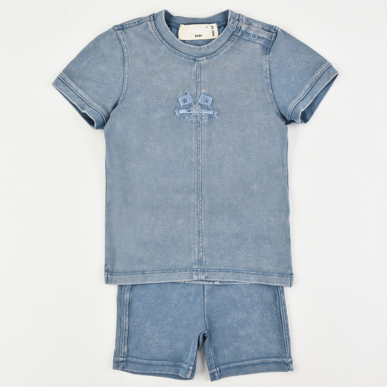 Melange Jeans Wash Baby Set