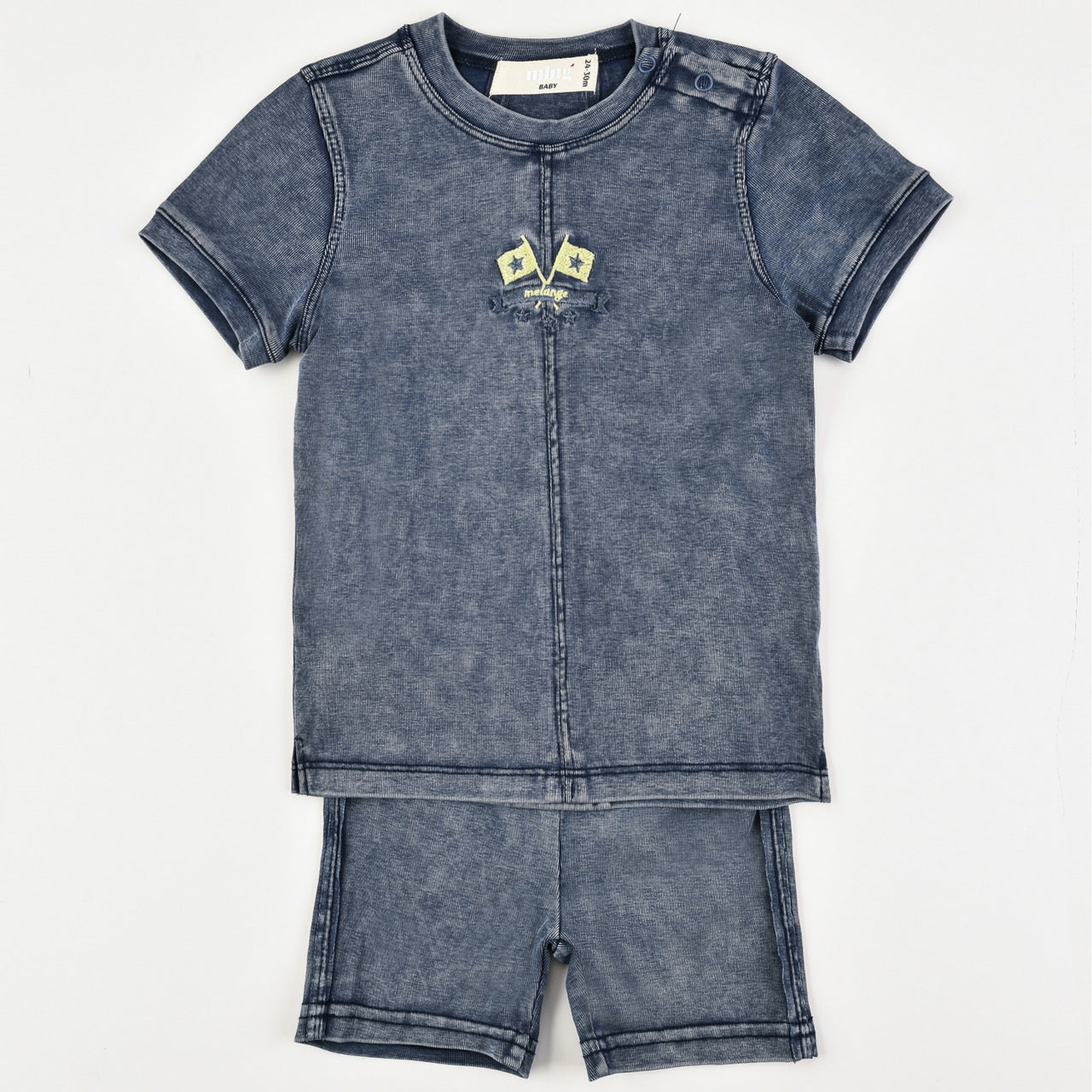 Melange Jeans Wash Baby Set
