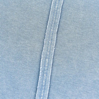 Melange Jeans Wash Midi Skirt