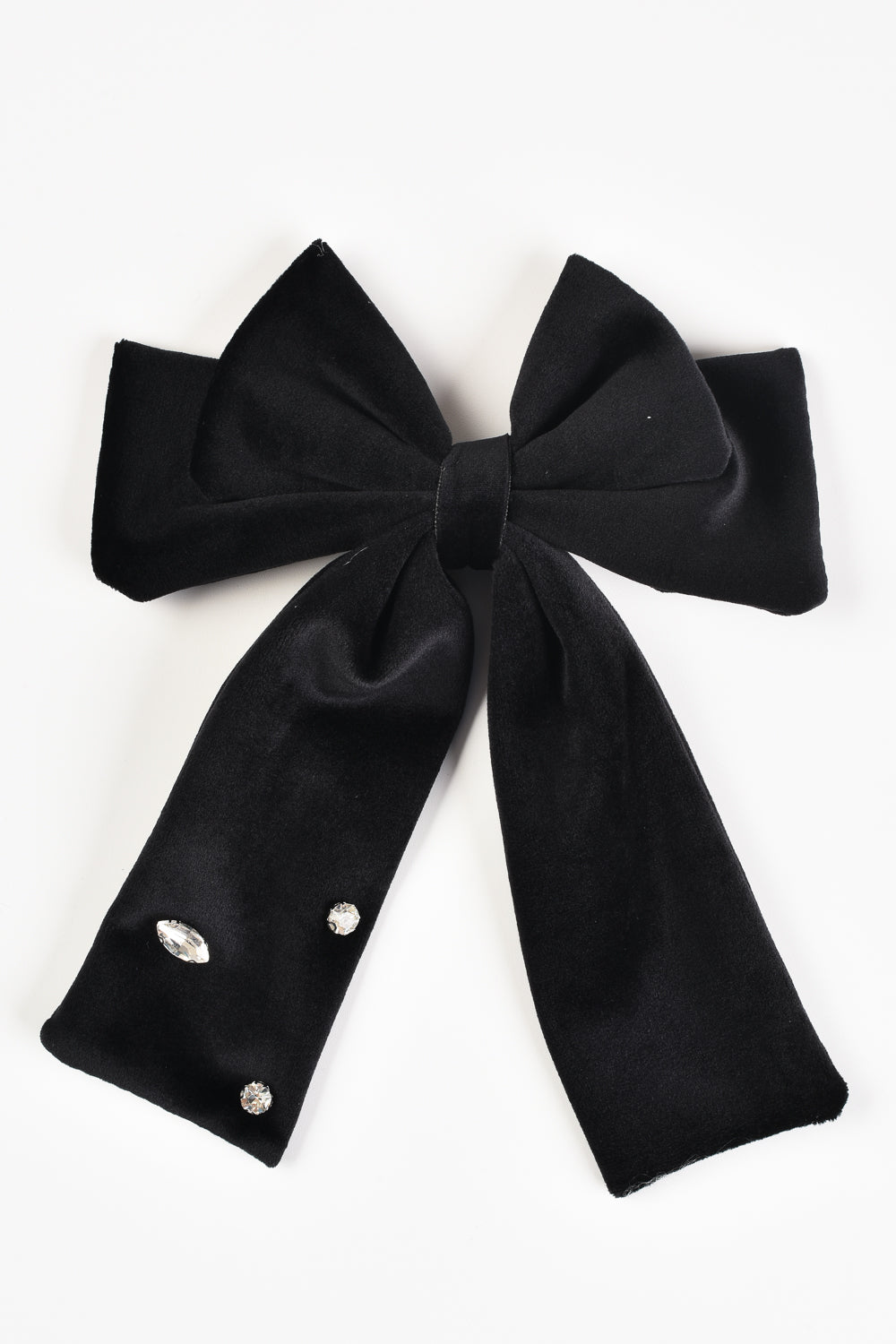 Hadas Velvet Beads Bow Clip