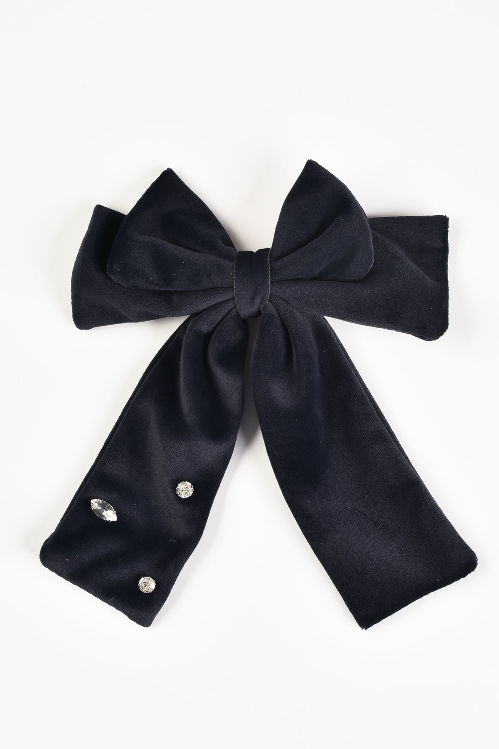 Hadas Velvet Beads Bow Clip
