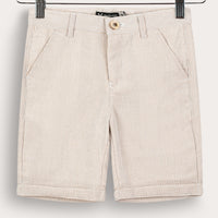 Melange Striped Shorts