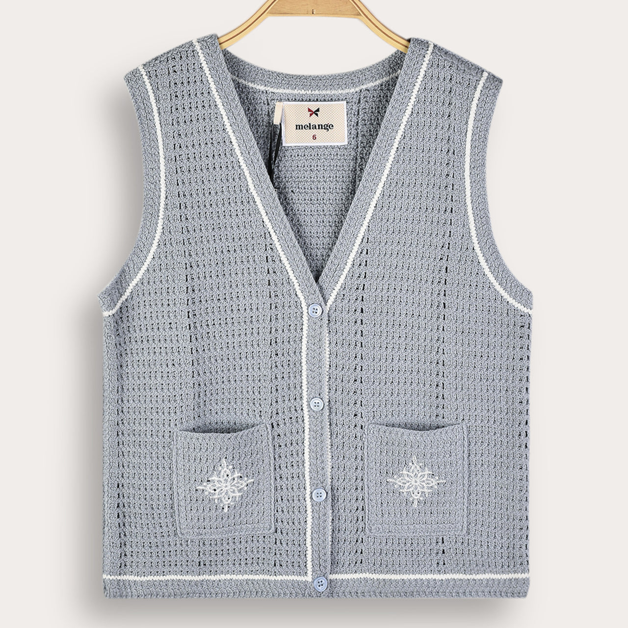Melange Pocket Vest