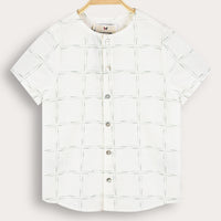 Melange Printed Shirt