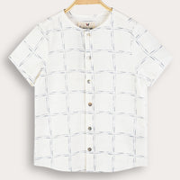 Melange Printed Shirt
