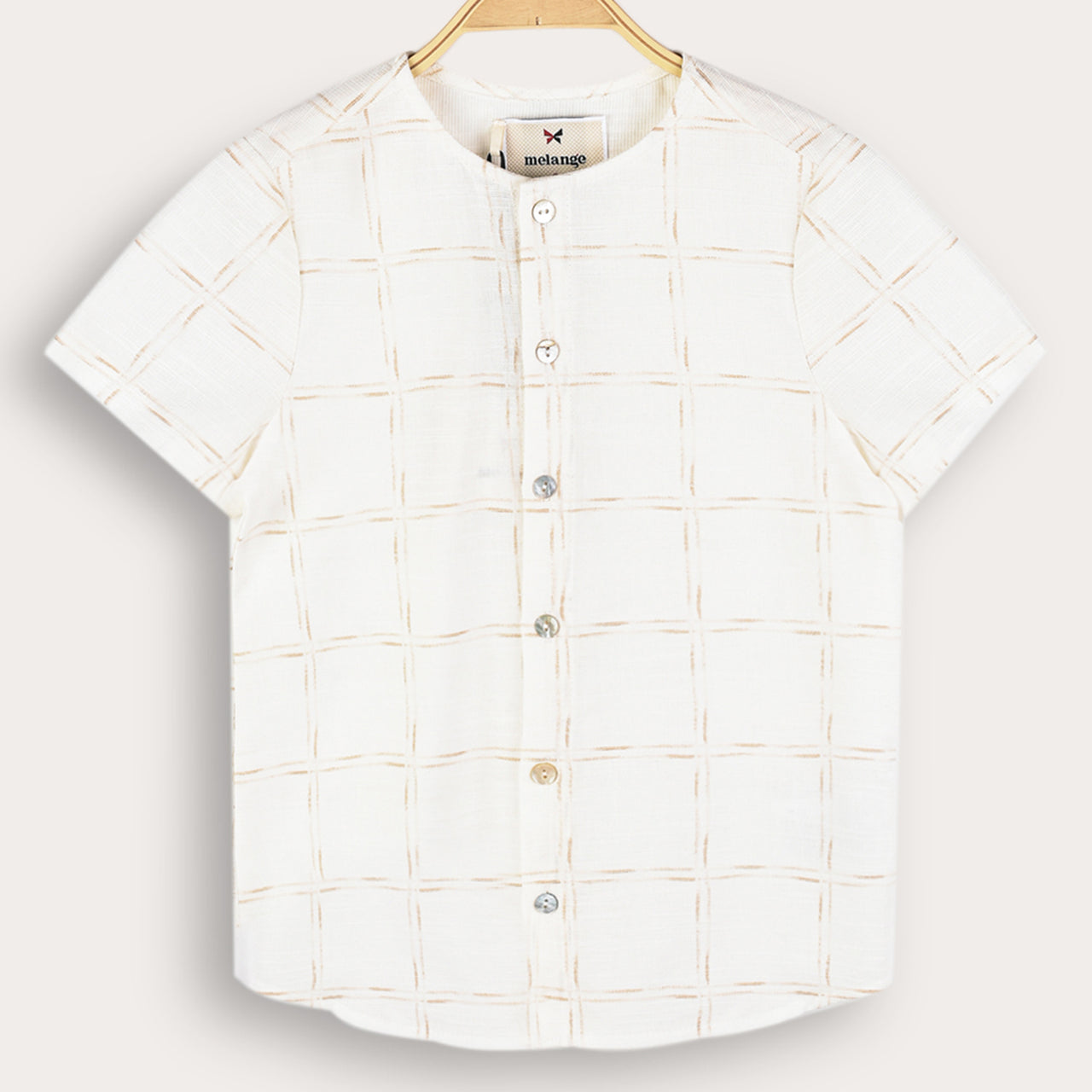 Melange Printed Shirt